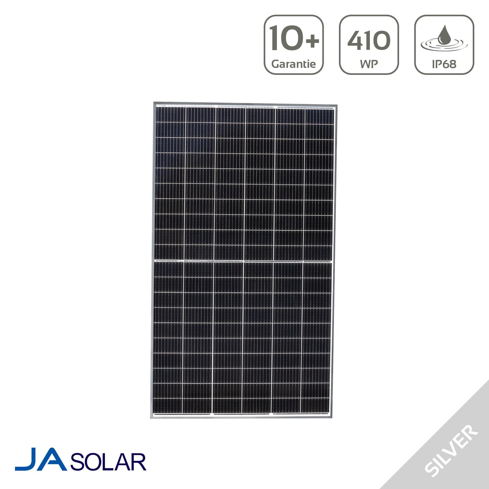 JASolar 410 Watt Silver Frame Photovoltaikmodul JAM54S30-410MR - MwSt: 0% NUR für Privatkunden