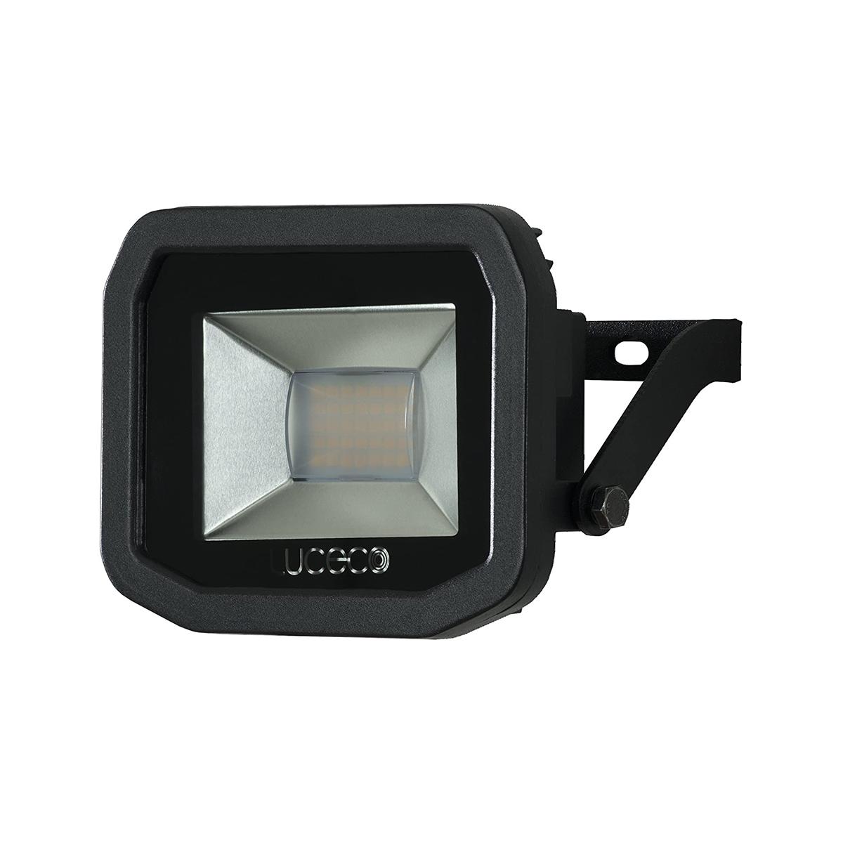 Luceco LED Außenstrahler SlimLine 22W 3000K 1800lm schwarz