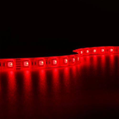 Strip 24V LED Streifen 7,5M 15W/m 60LED/m 12mm Farbwechsel - Lichtfarbe: RGB+4000K - Schutzart: IP65