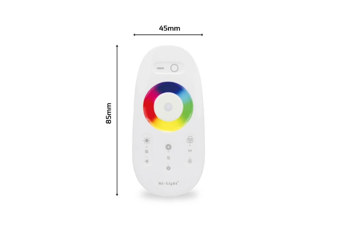 RGBW LED Controller inkl. Touch Fernbedienung 2,4GHz 1 Kanal FUT027