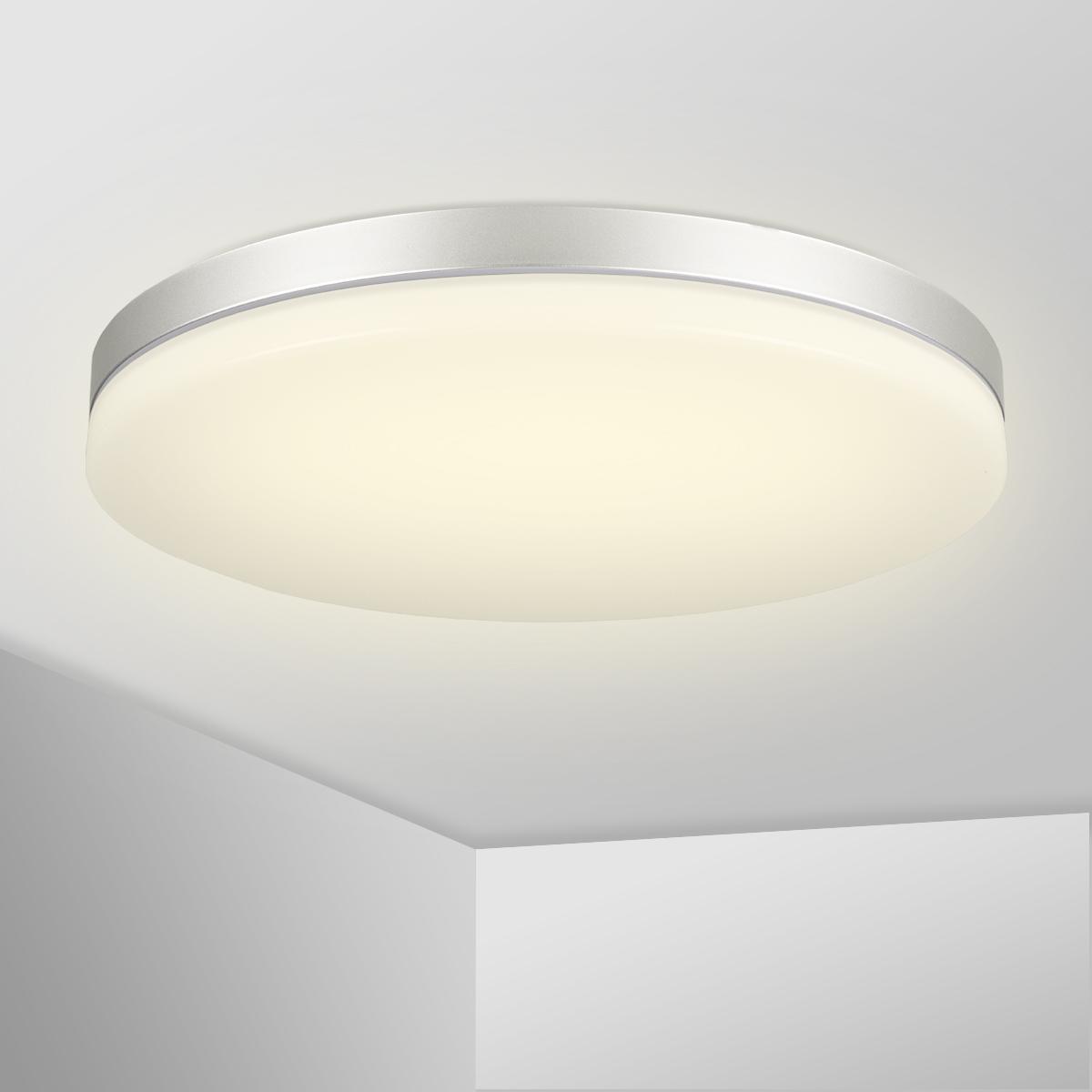 LED Deckenleuchte Slim rund - Lichtfarbe: 3000K - Ausführung: 16W Ø330mm