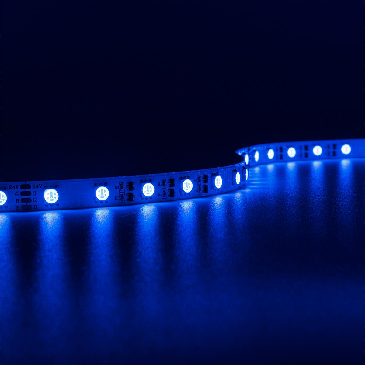 Strip RGB 24V LED Streifen 20M 8W/m 60LED/m IP20 Farbwechsel