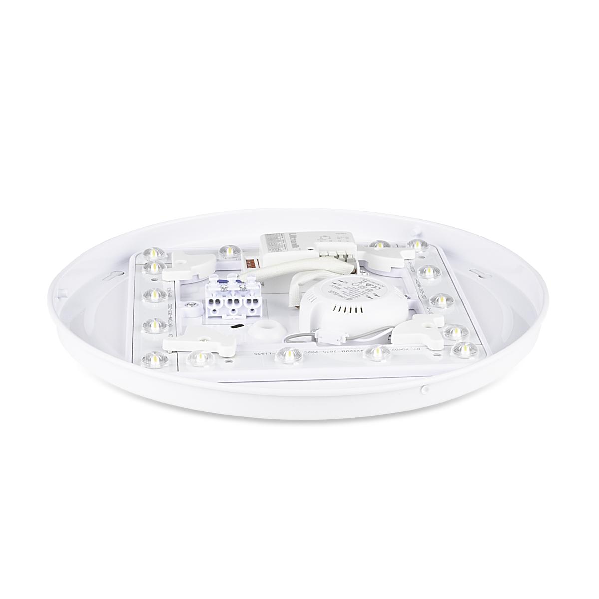 LED Deckenleuchte Classic mit HF Sensor - Lichtfarbe: 4000K - Ausführung: 15W Ø290mm