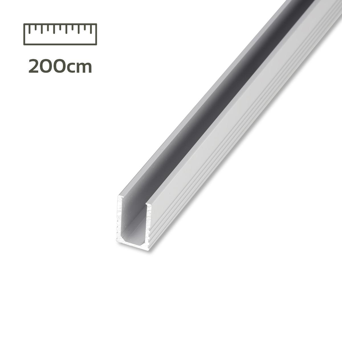 U-Profil 200cm für Neon LED Strip 7x14mm Aluminium-Profil