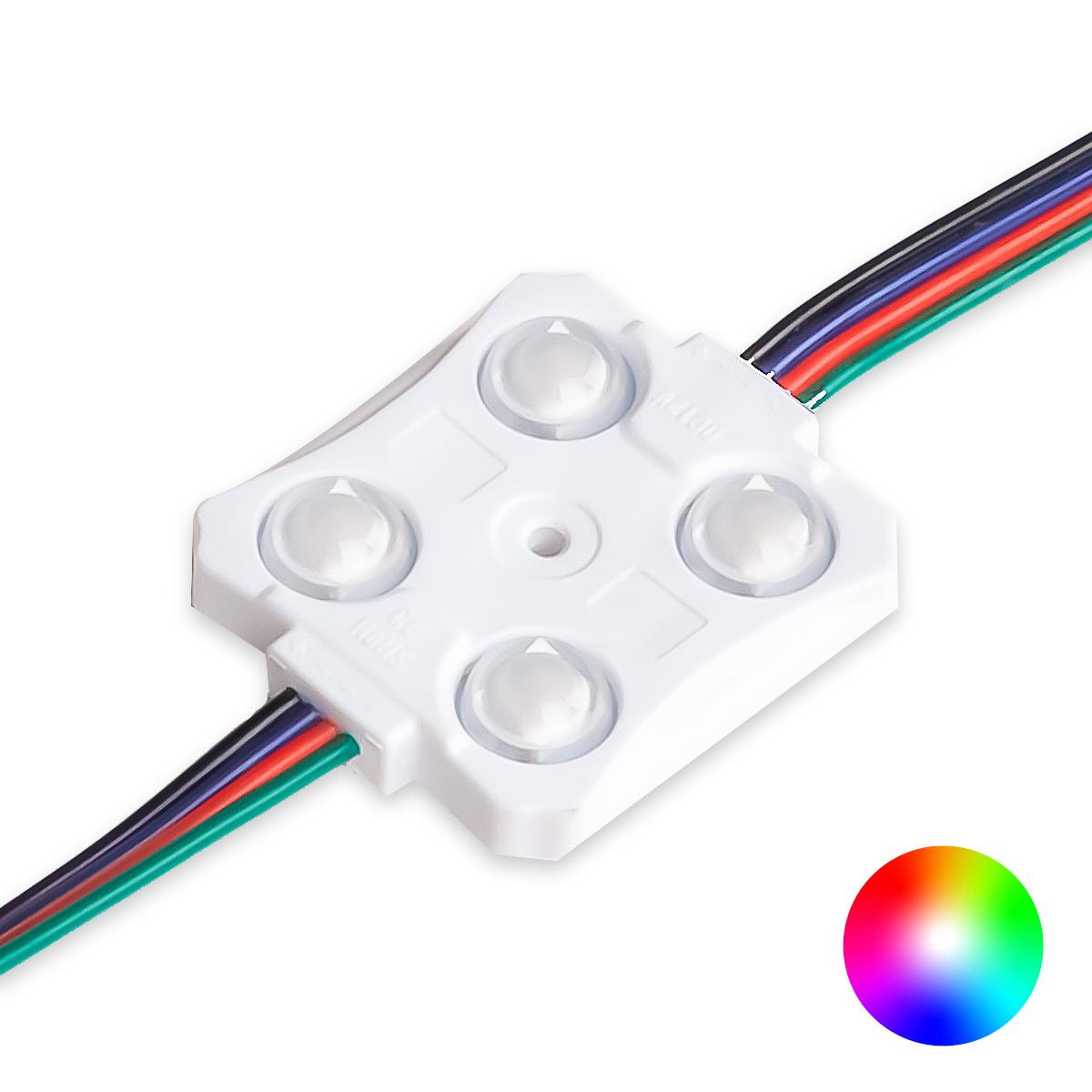 LED Modul 1,44W 12V 160° IP65 - Lichtfarbe: RGB