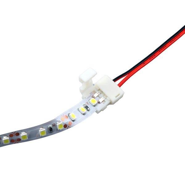 LED Strip Verbindungskabel 2polig 8mm für 120LED/m SMD3528