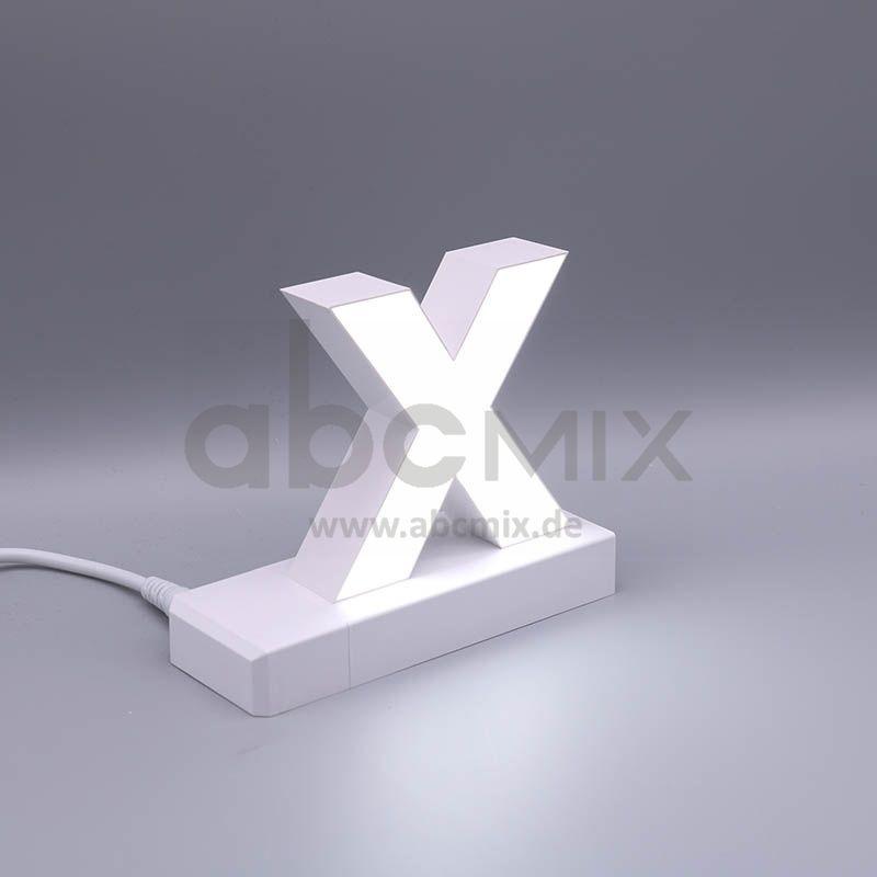 LED Buchstabe Click x für 125mm Arial 6500K weiß