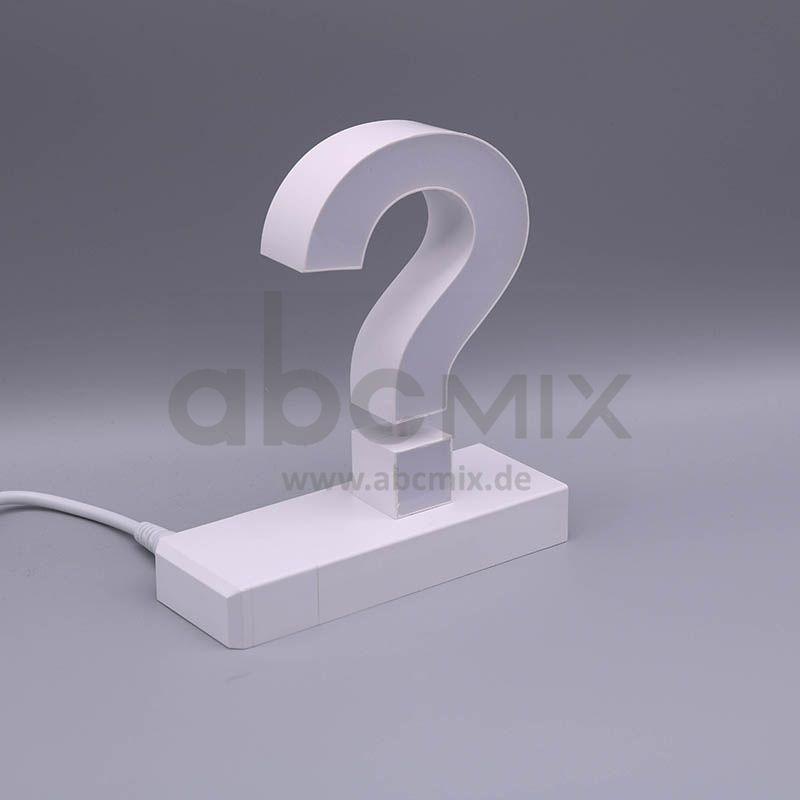 LED Buchstabe Click ' Fragezeichen für 125mm Arial 6500K weiß