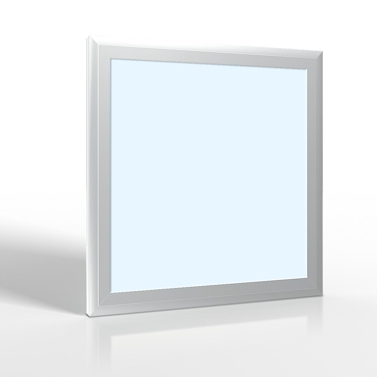 LED Panel 30x30cm 18W Rahmen silber - Lichtfarbe: Kaltweiß 5500K