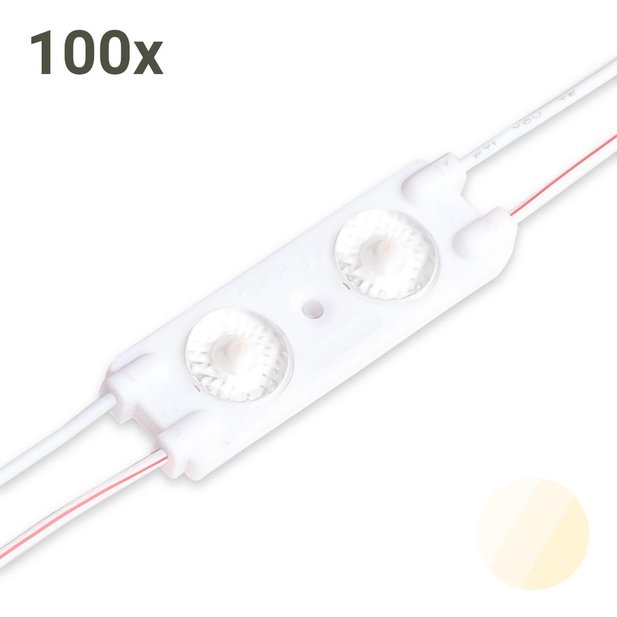 LED Modul 4500K 1W 175° 12V IP67 (100 Stück VPE)