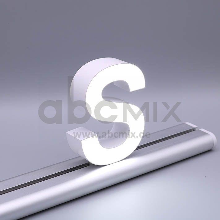 LED Buchstabe Slide S 100mm Arial 6500K weiß