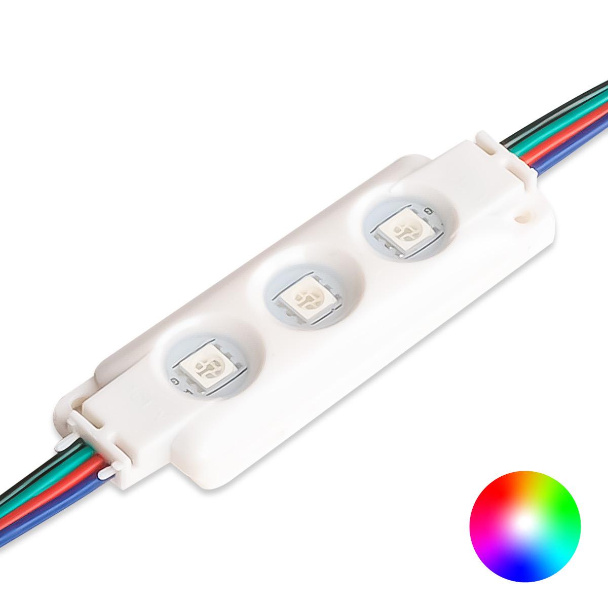 RGB Modul SMD5050 DC12V 0,72W IP66