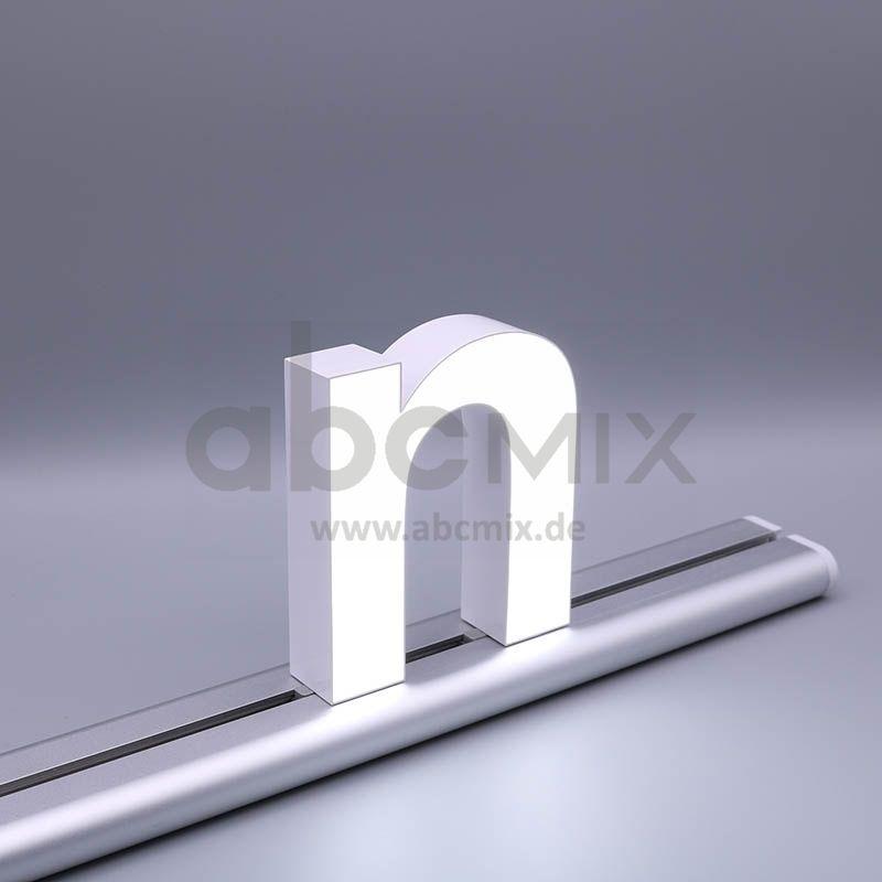 LED Buchstabe Slide n für 150mm Arial 6500K weiß