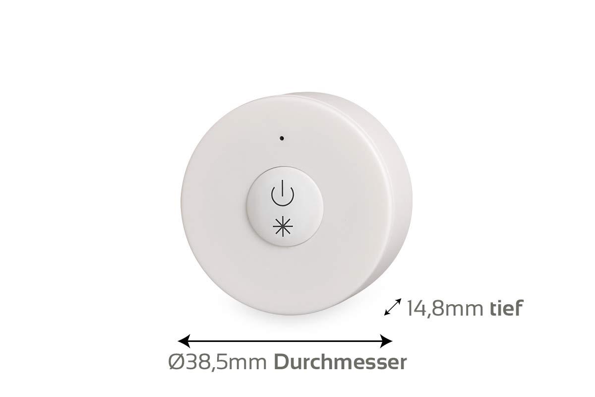 Taster Funk Mini für LED Dimmer portabel 1-Zone