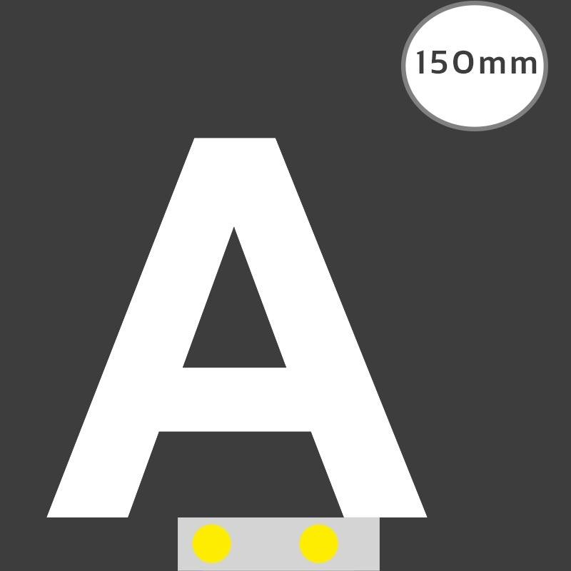 LED Buchstabe Slide A 150mm Arial 6500K weiß