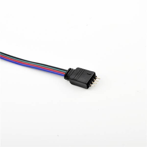 RGB LED Flachbandkabel Stecker 4polig offenes Kabelende