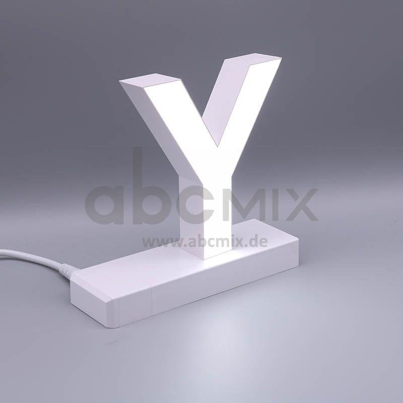 LED Buchstabe Click Y 125mm Arial 6500K weiß