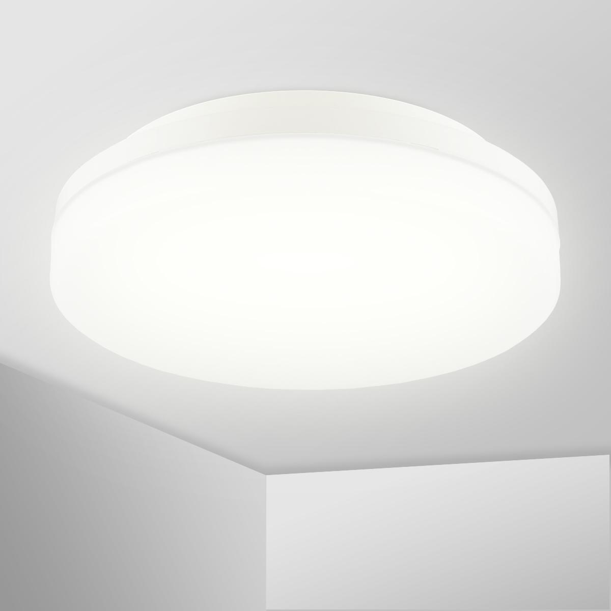 LED Wand/Deckenleuchte IP65 - Lichtfarbe: 4000K - Ausführung: 15W Ø220