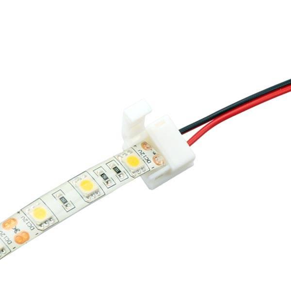 LED Strip Verbindungskabel 2polig 10mm für wasserfeste LED Streifen