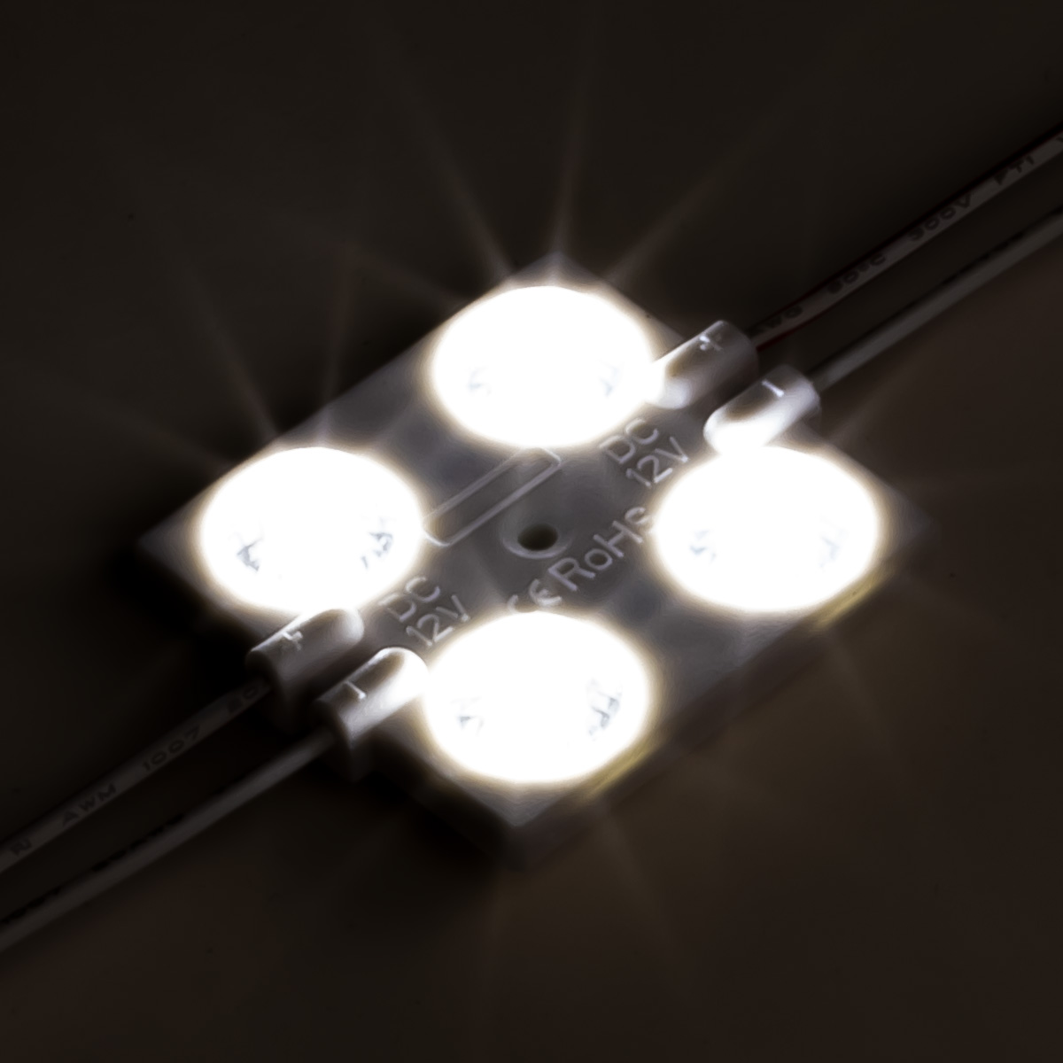 LED Modul 2W 12V 175° IP67 - Lichtfarbe: Kaltweiß 6500K