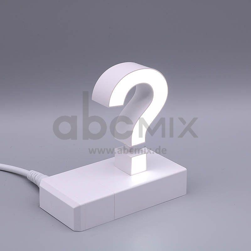 LED Buchstabe Click ' Fragezeichen für 75mm Arial 6500K weiß