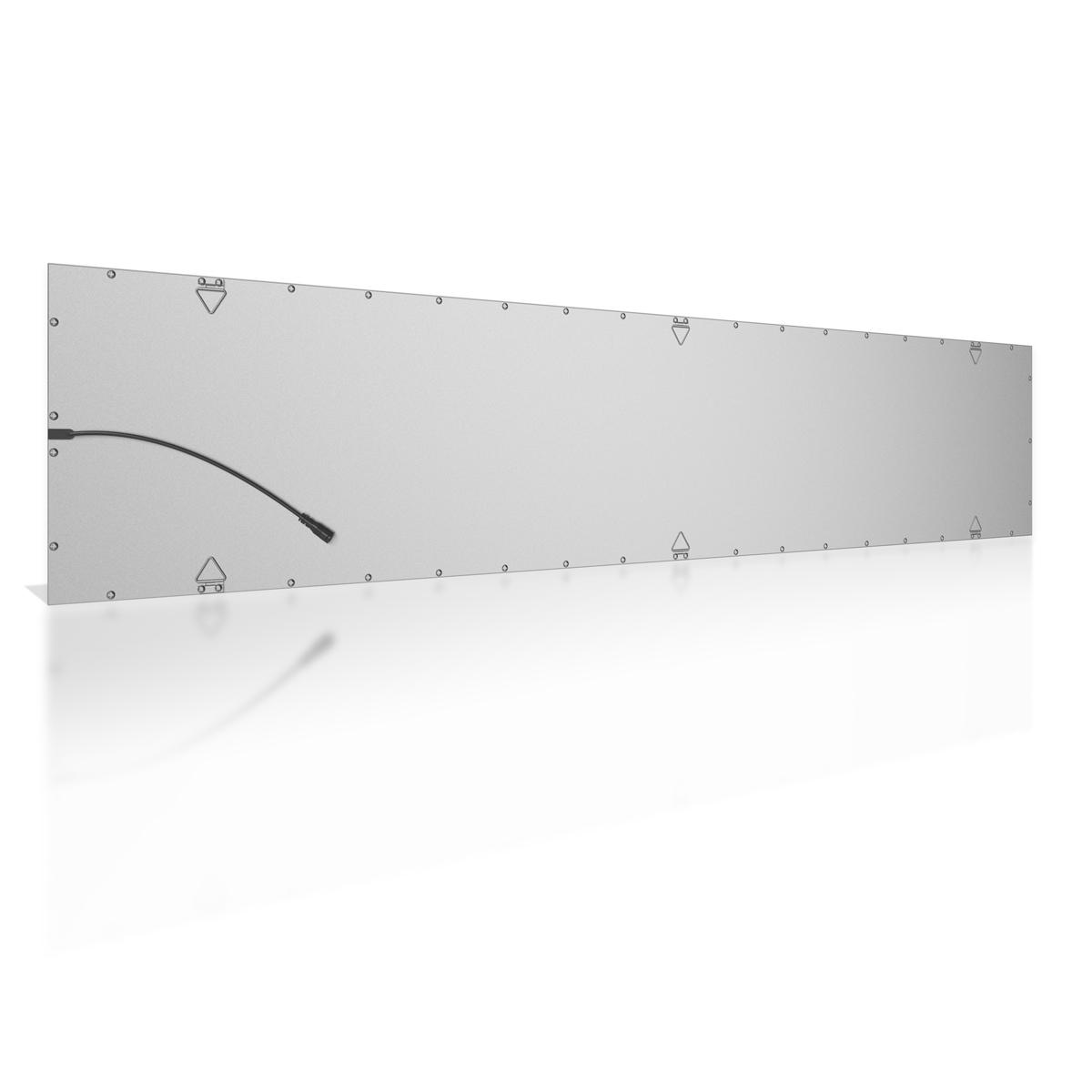 LED Panel 150x30cm 40W Rahmen silber - Lichtfarbe: Kaltweiß 5000K