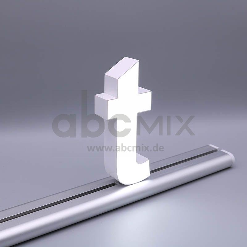 LED Buchstabe Slide t für 150mm Arial 6500K weiß