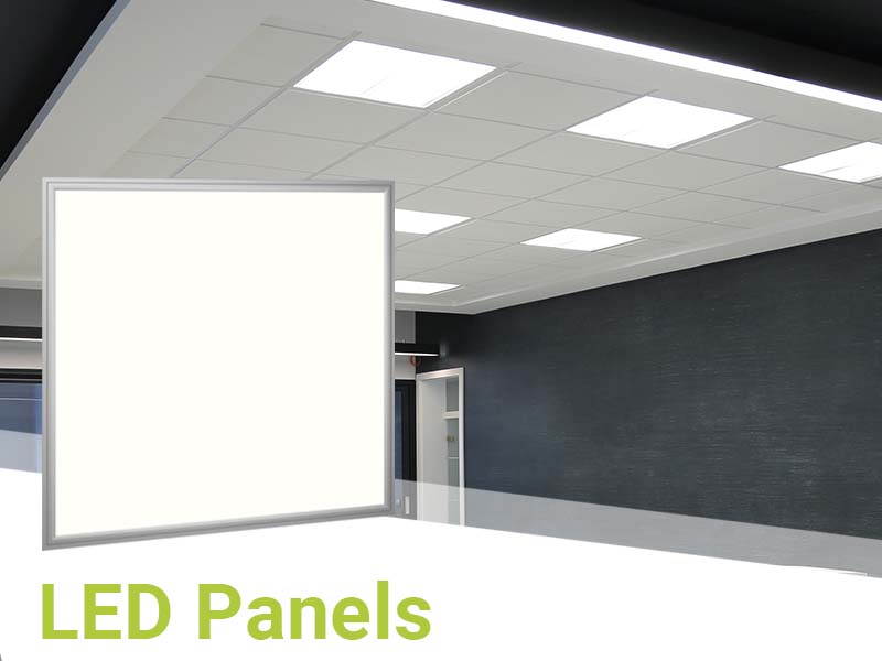 Kategorie LED Panels in verschiedenen Größen