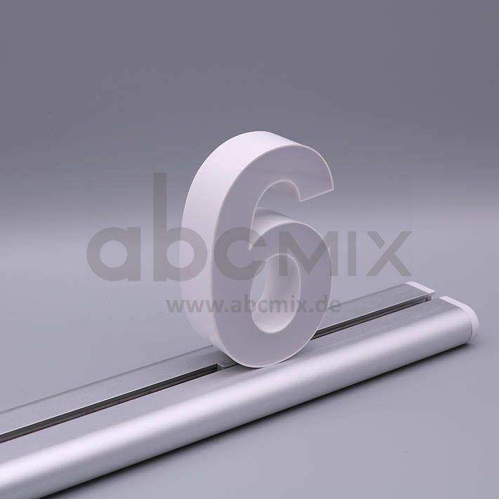 LED Buchstabe Slide 6 für 100mm Arial 6500K weiß