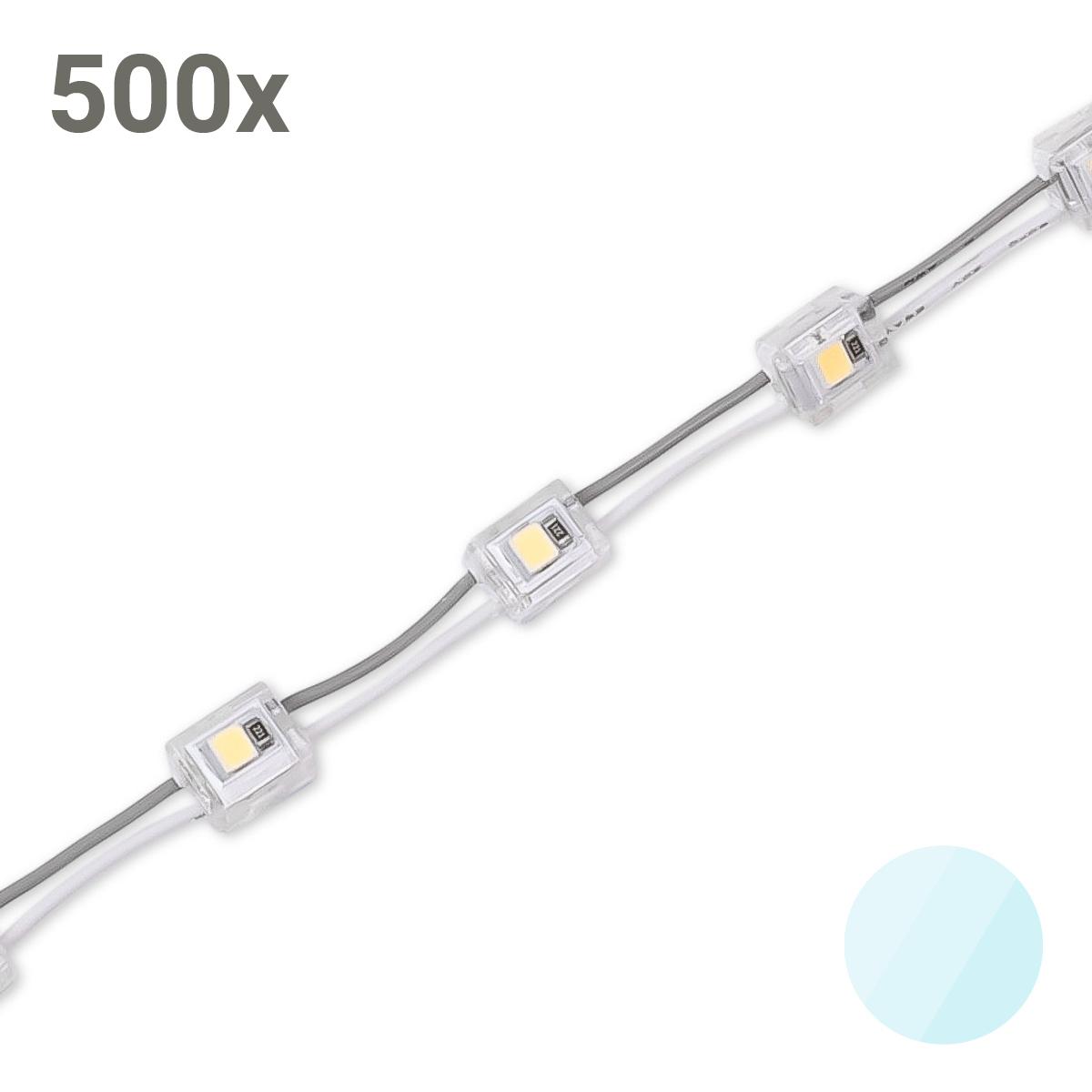 LED Modul 6500K 0,2W 120° 12V IP67 (500 Stück VPE)