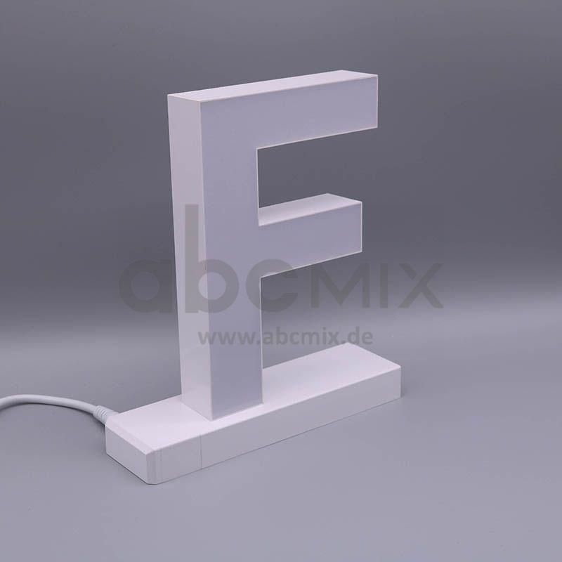 LED Buchstabe Click F 175mm Arial 6500K weiß