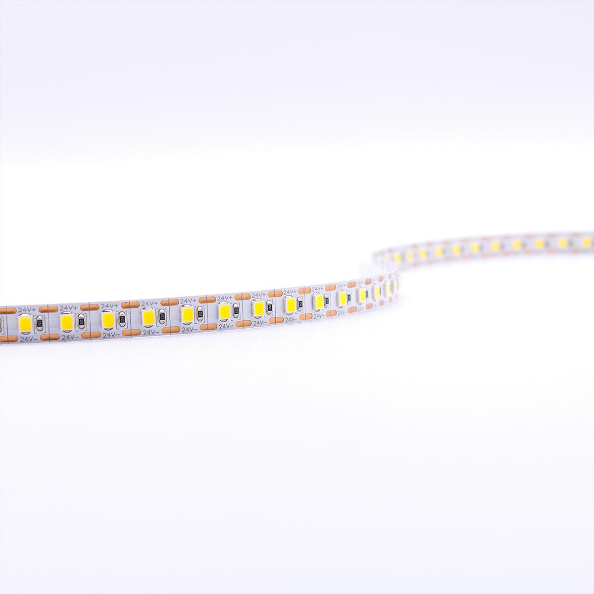 Single Cut 24V LED Streifen 5M 15W/m 120LED/m 8mm - Lichtfarbe: Kaltweiß 6000K - Schutzart: IP20