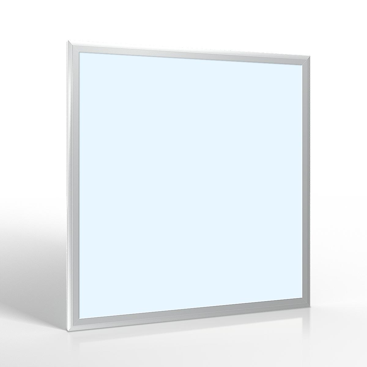 LED Panel 60x60cm 40W Rahmen silbern - Lichtfarbe: Kaltweiß 5500K