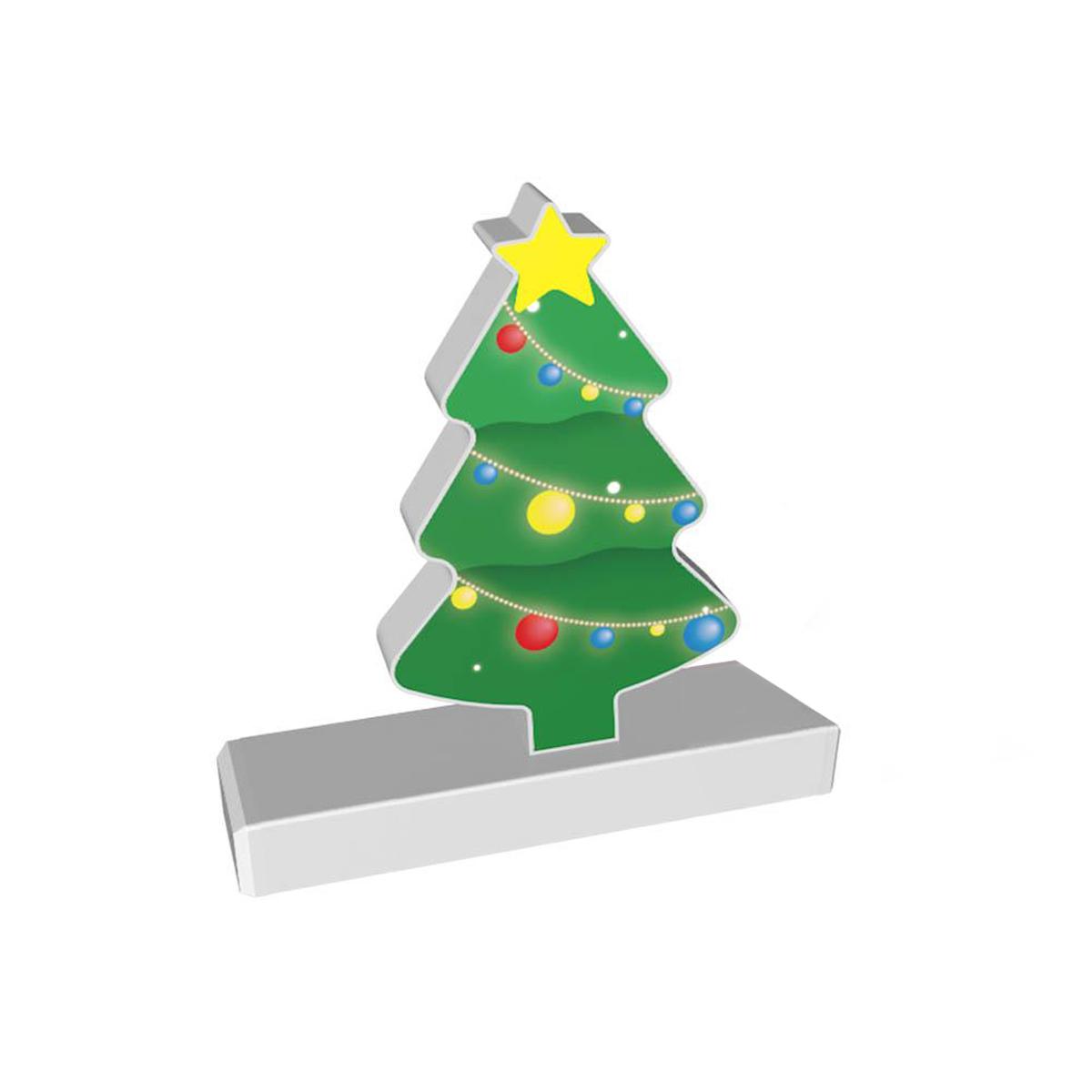 LED Buchstabe Click Weihnachtsbaum 150mm 6500K weiß